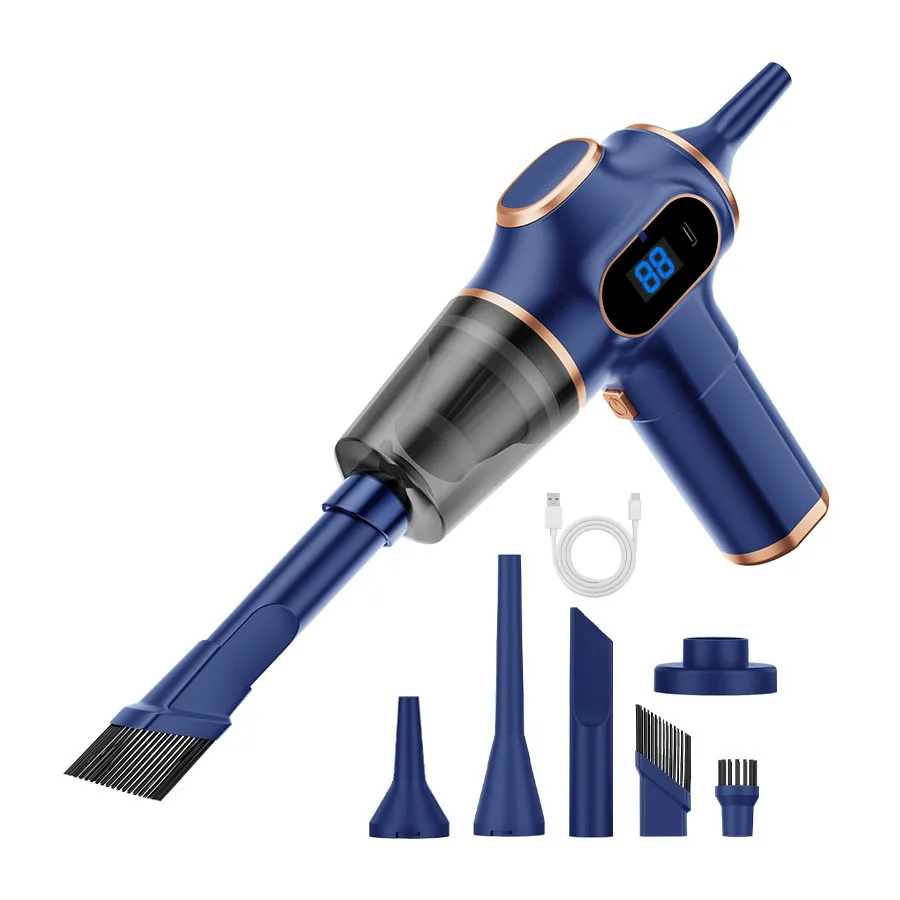 Marcherelle™ – Snoerloze Stofzuiger Voor Auto Cyclonische Zuigkracht