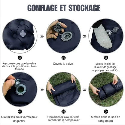 Comfortabel en Licht Opblaasbaar Matras voor 2 Personen