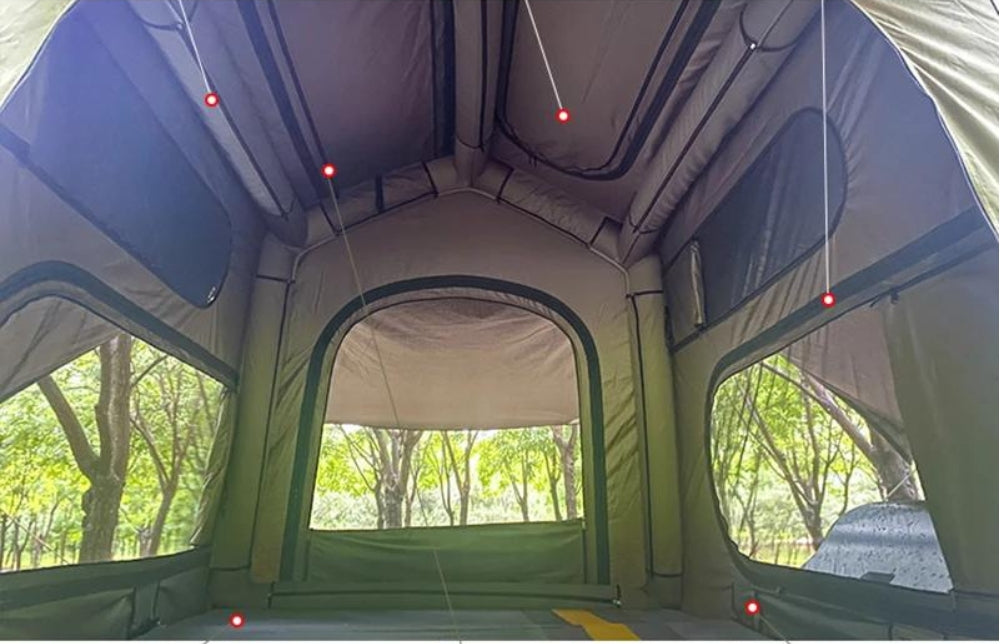 Zelfdragende Tent voor op het Autodak