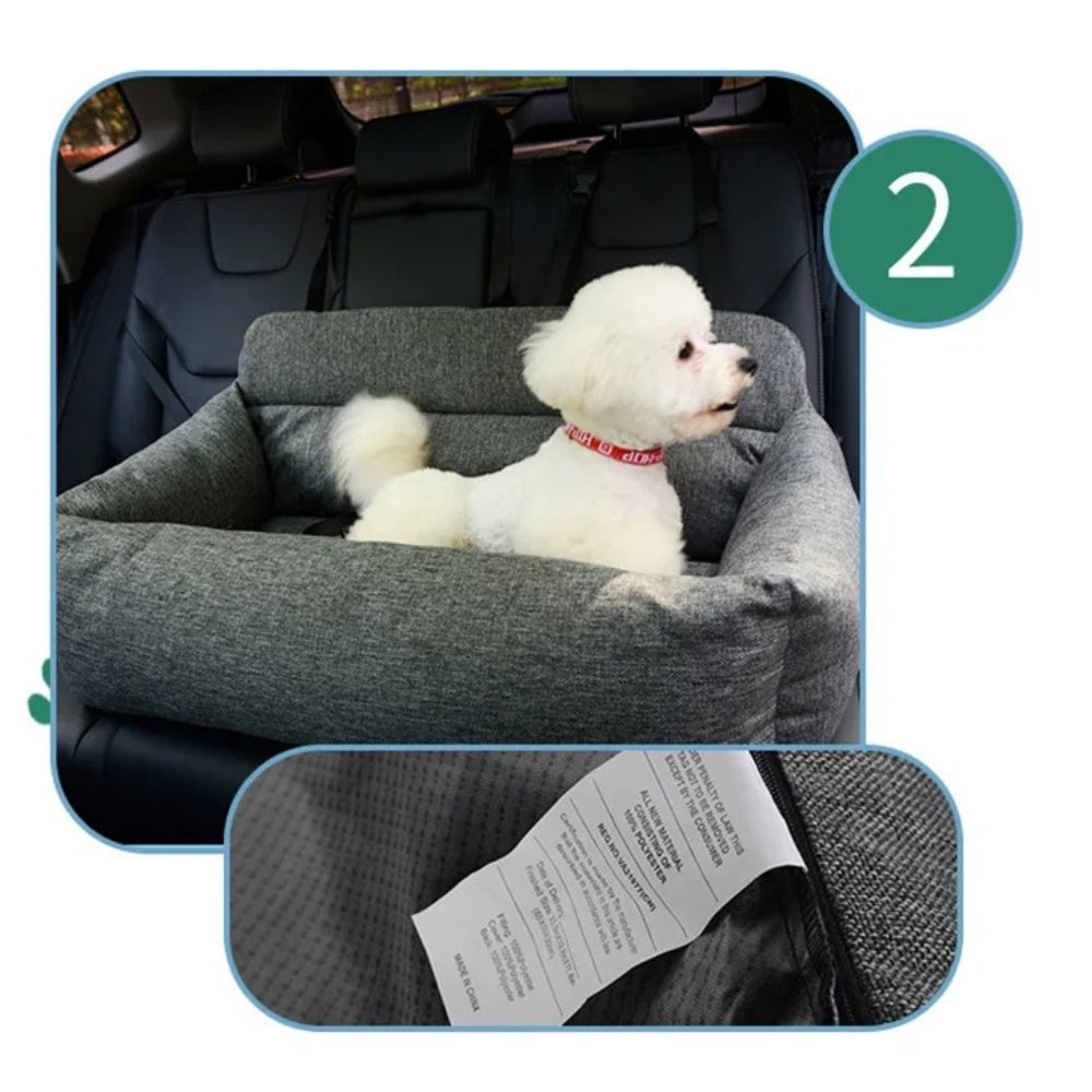 Comfortabele en Veilige Autostoel voor Honden