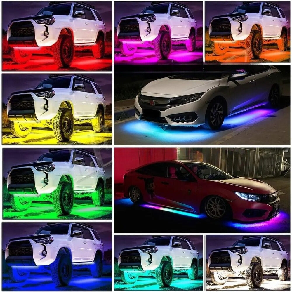 Futuristisch Design LED Onder Auto Lamp