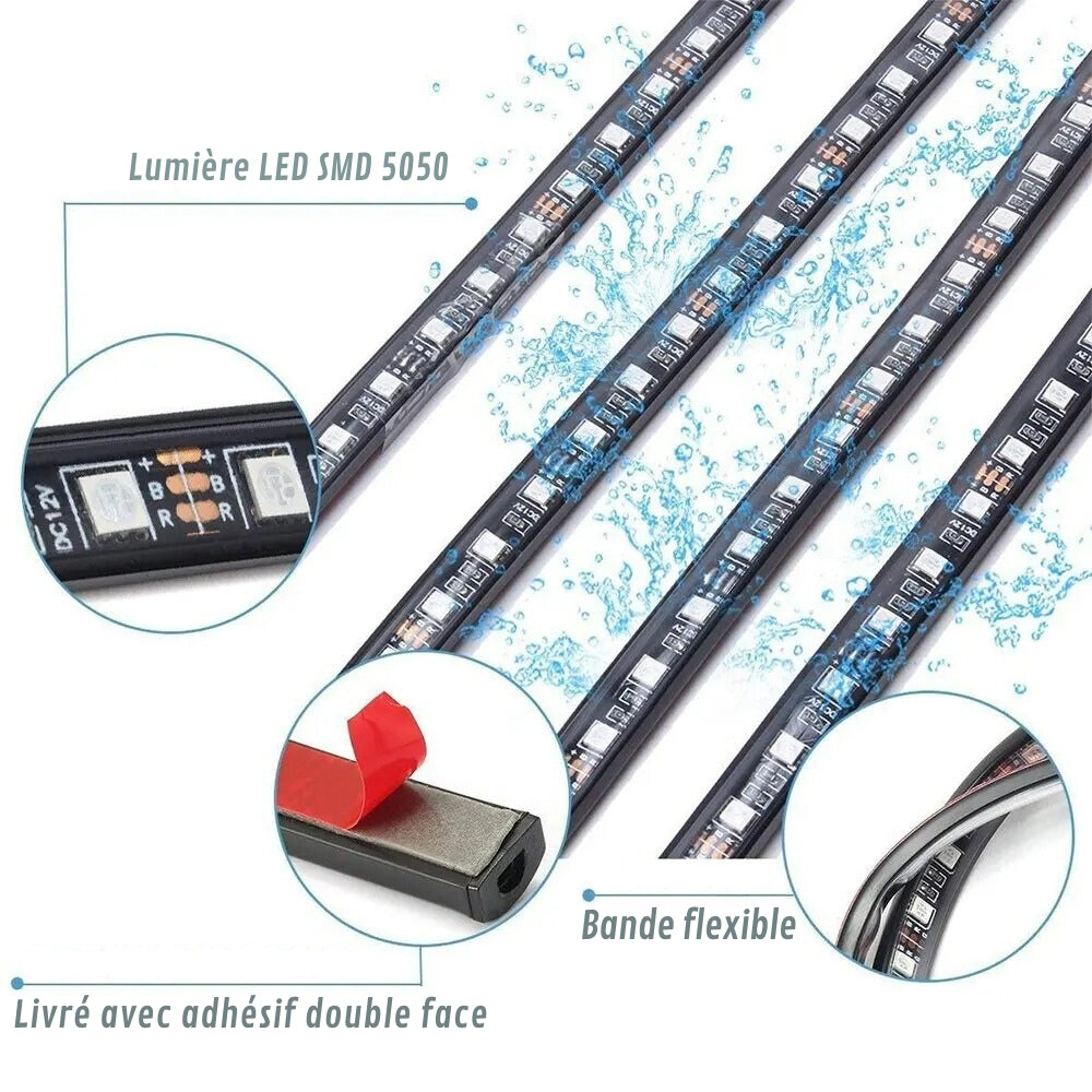 Futuristisch Design LED Onder Auto Lamp