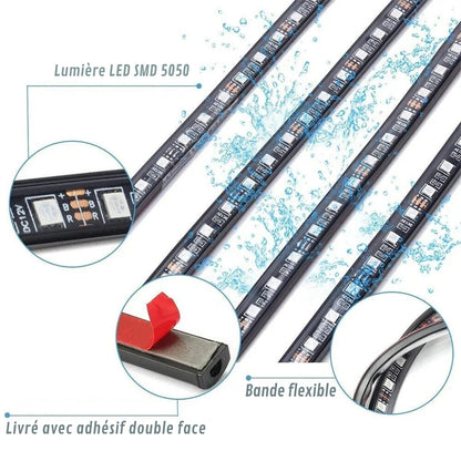 Futuristisch Design LED Onder Auto Lamp