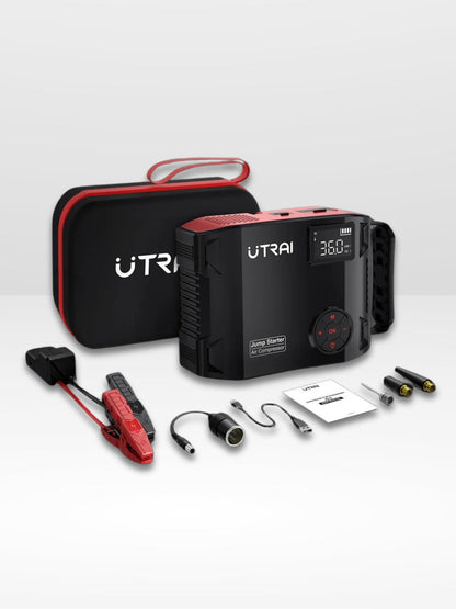 4-in-1 Compacte en Handige Bandenpomp