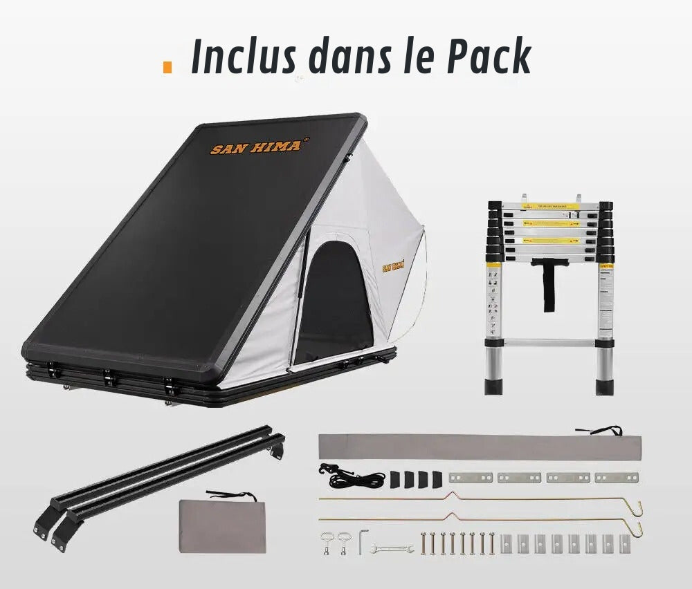 Tent voor op het Dak met Hoge Stevigheid voor Comfortabel Kamperen