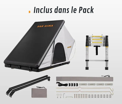 Tent voor op het Dak met Hoge Stevigheid voor Comfortabel Kamperen