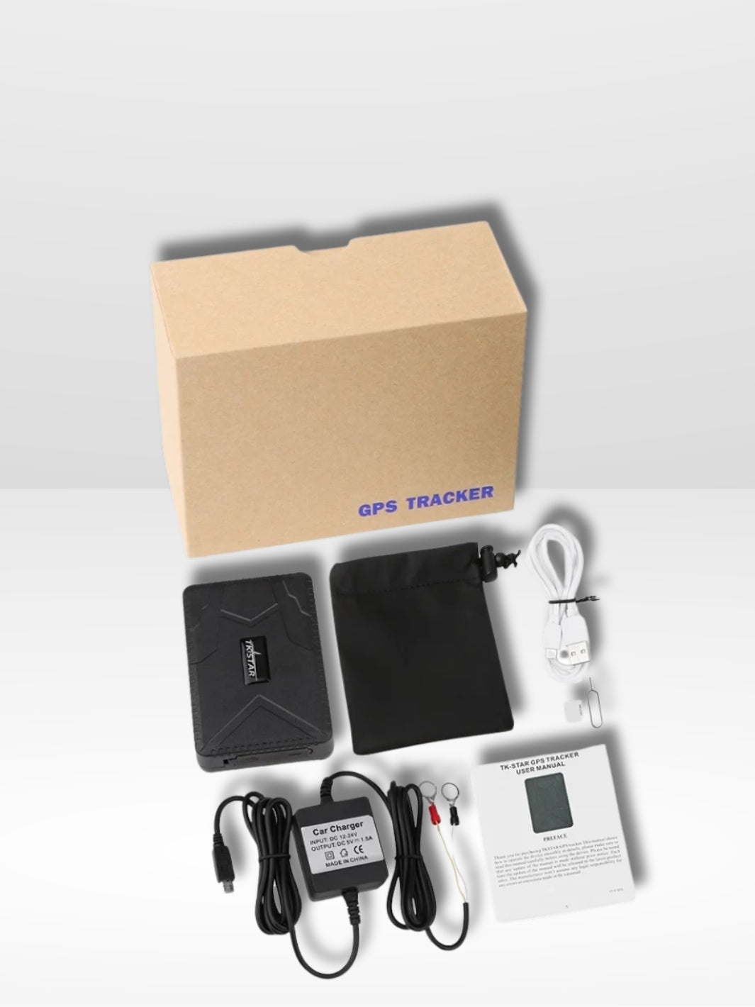 Krachtige GPS Tracker voor Auto met Magneet en 4G Verbinding