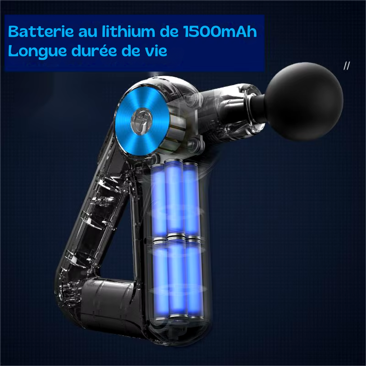 Professioneel Massagepistool voor Vermoeide Spieren