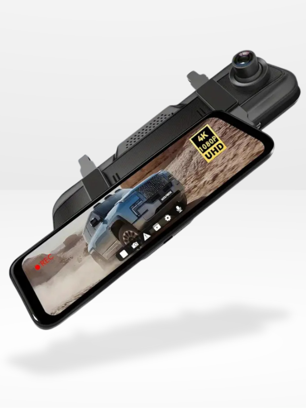 4K Spiegelcamera Voor/Achter met CarPlay en Opname