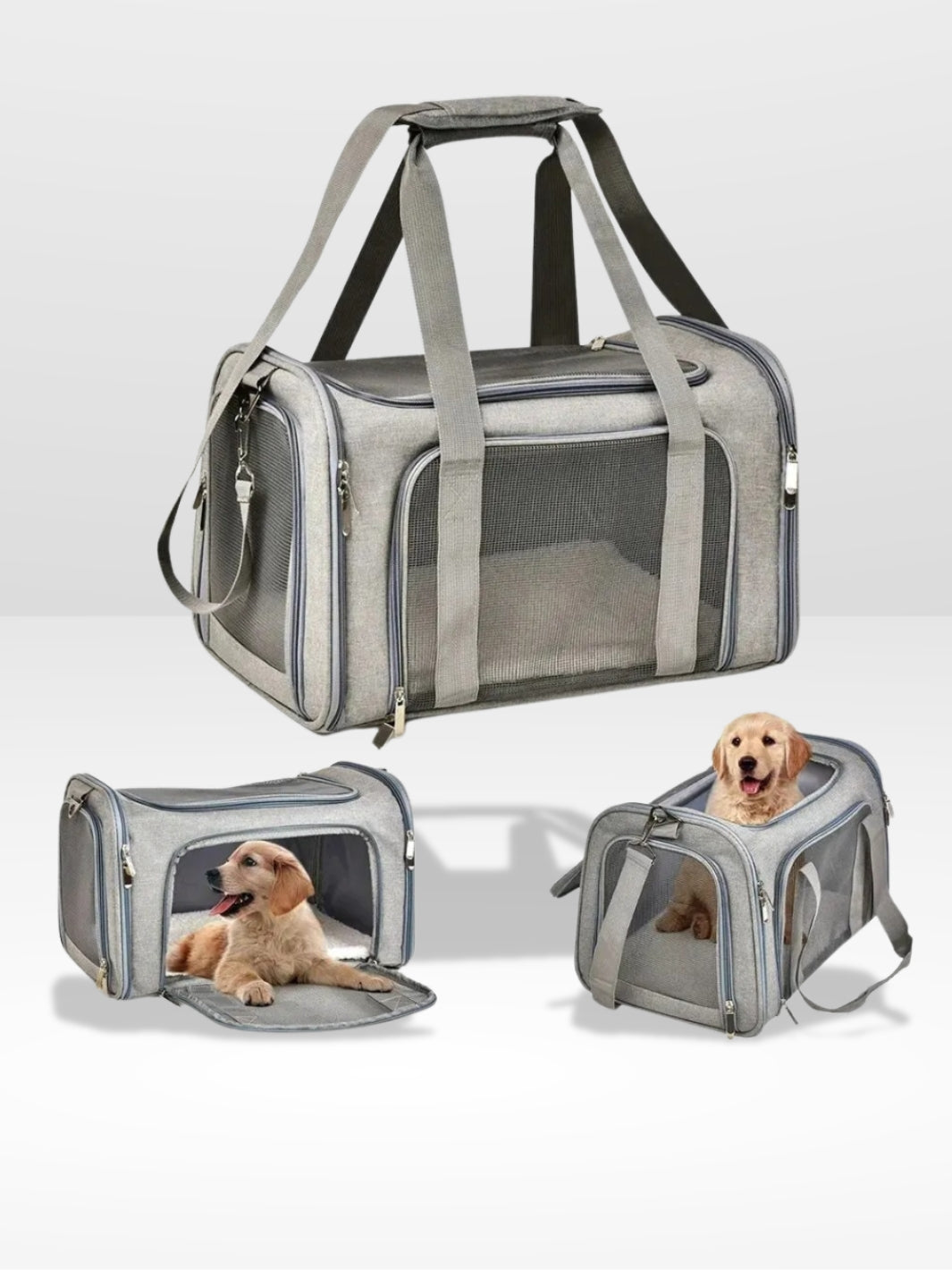 Comfortabele en Veilige Honden Draagtas voor in de Auto