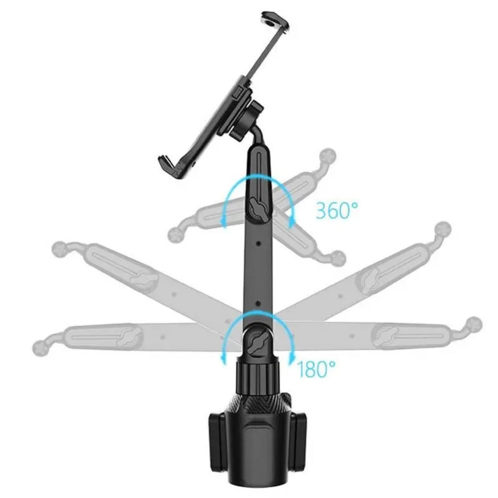 Tablet Houder met Verstelbare Bekerhouder