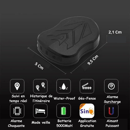4G GPS Tracker voor Auto met Lange Batterijduur